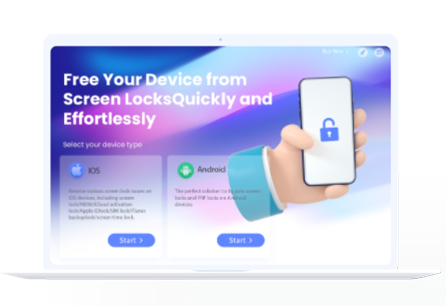 choose unlock mode